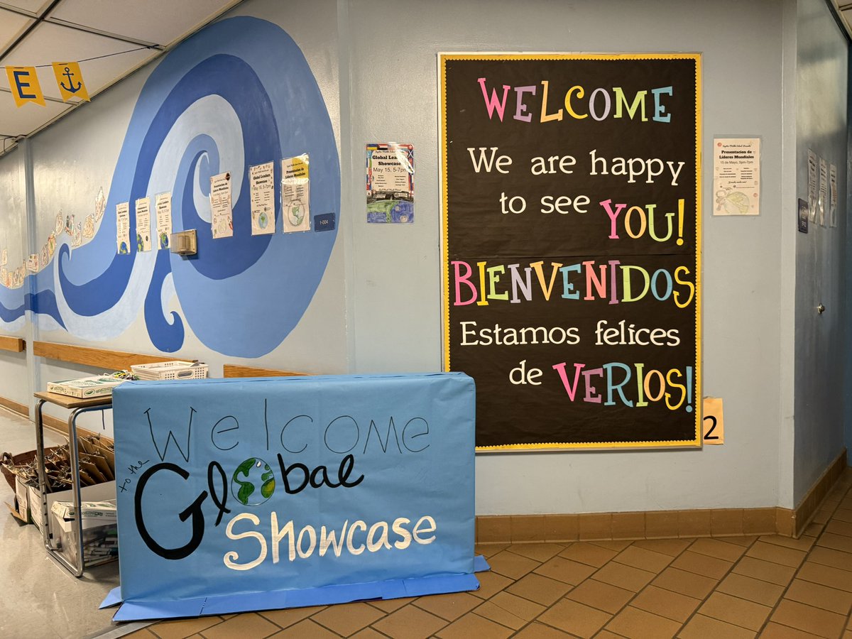 evacwynar's tweet image. Global competencies ✅ meaningful learning ✅ connections of standards to the real world ✅ This is the Student Global Learning Showcase @Jupmiddle