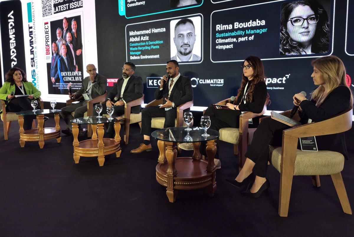 This week, Eoin Sheridan shared a forward-thinking approach to tackling construction and demolition waste in giga projects at the Energy, Water &amp; Sustainability Summit. From nanotech to 3D printing to modular solutions, his insights highlighted how innovation at scale can drive