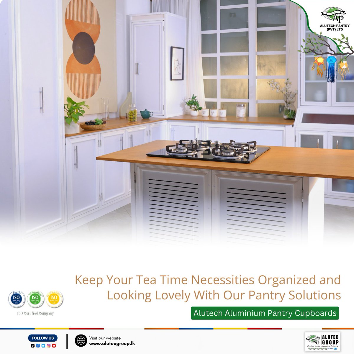 AlutecGroup's tweet image. Imagine all your tea-time favorites neatly tucked away in a stunning Alutech Aluminium Pantry Cupboard, Call us at 076 138 7452 or visit alutecgroup.lk for a free consultation today. #ModernStorageSolutions #SriLankaHomeStyle #pantrycupboard  #alutecgroup