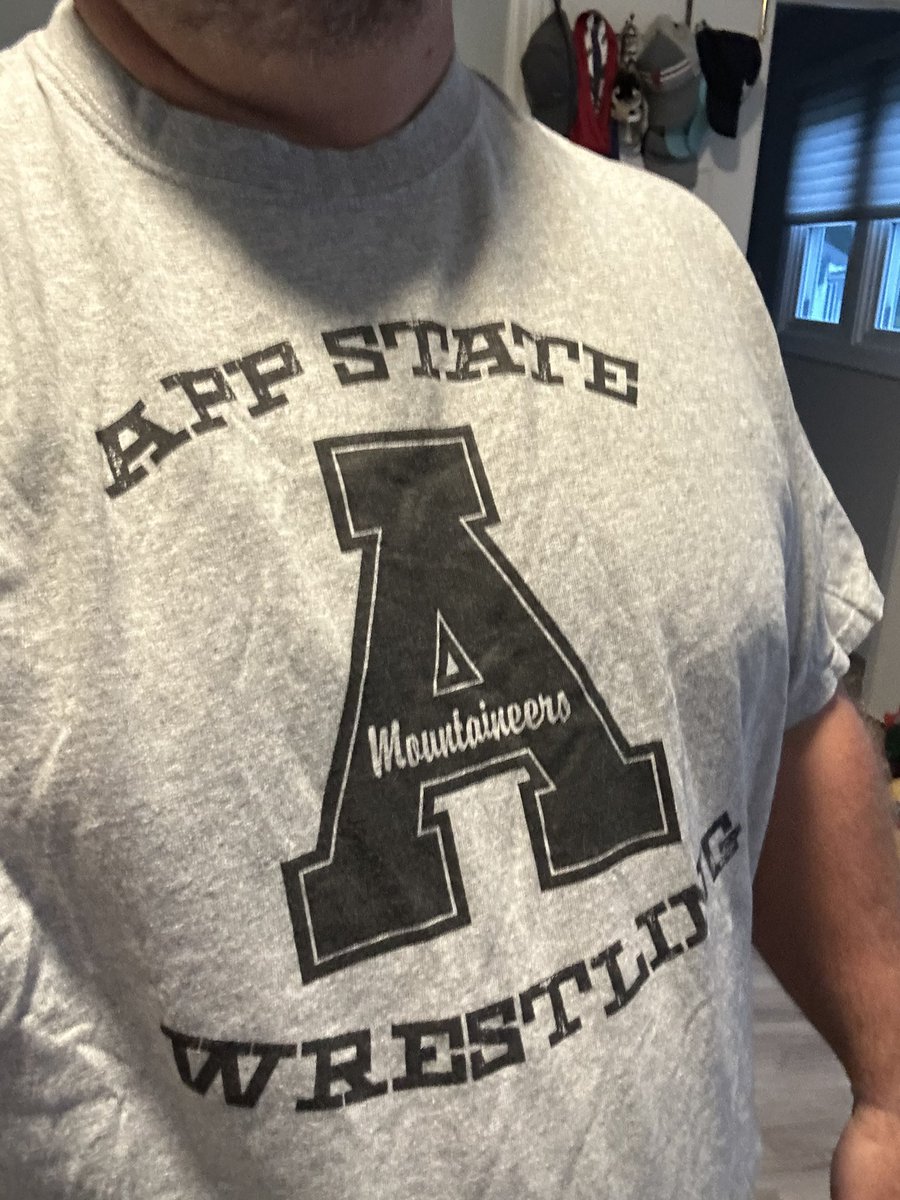 Jim Dutrow (@jimdutrow) on Twitter photo Thank you <a href="/appstate/">Appalachian State</a> and <a href="/appstatesports/">App State Athletics</a> for supporting <a href="/AppWrestling/">App State Wrestling</a> #WrestljngShirtADayinMay Thank you <a href="/appstate/">Appalachian State</a> and <a href="/appstatesports/">App State Athletics</a> for supporting <a href="/AppWrestling/">App State Wrestling</a> #WrestljngShirtADayinMay