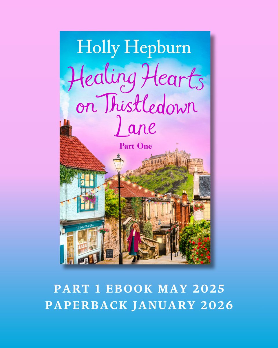 Belated happy publication day for yesterday to Holly Hepburn for Part 1 of her new series #ThistledownLane!

Don't delay, hit that one-click button TODAY and immerse yourself in this gorgeous romance, with ghosts and pottery, set in Edinburgh! 

simonandschuster.co.uk/books/Healing-…