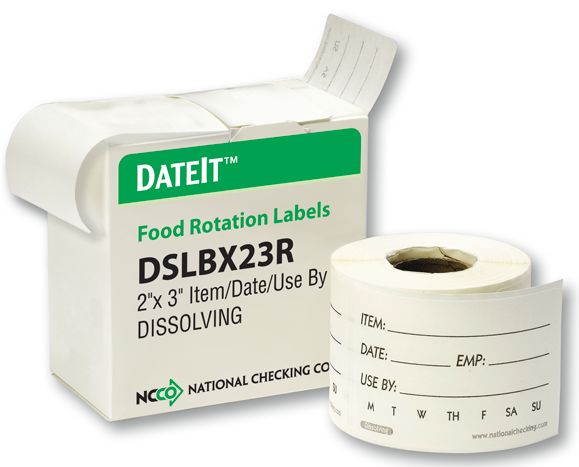 CafeCLtd's tweet image. #kitchensupplies #backofhouse #restaurant - Our dissolvable labels wash away with soap &amp;amp; water, yet their adhesive proves durable even when put in freezers and coolers