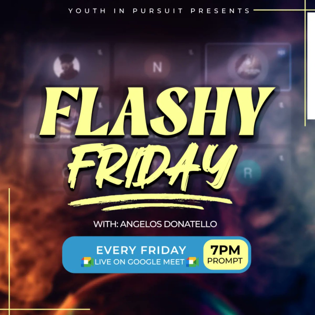 YouthIn_Pursuit's tweet image. "How can a young man cleanse his way? By taking heed according to Your word." - Psalms 119:9 NKJV

Join us tonight for our Flashy Friday session, as we take heed to His Word that cleanses our ways! Bring a friend, family and a notepad! 

DM for link.

#flashyfriday #wordsession