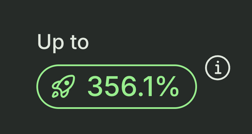 Just found an updated pool offering me 280% (manual) APR for LP'ing assets that I am holding regardless. It shows up to 356% with an optimum strategy. This feels illegal. 

And THAT is only possible on Sonic.