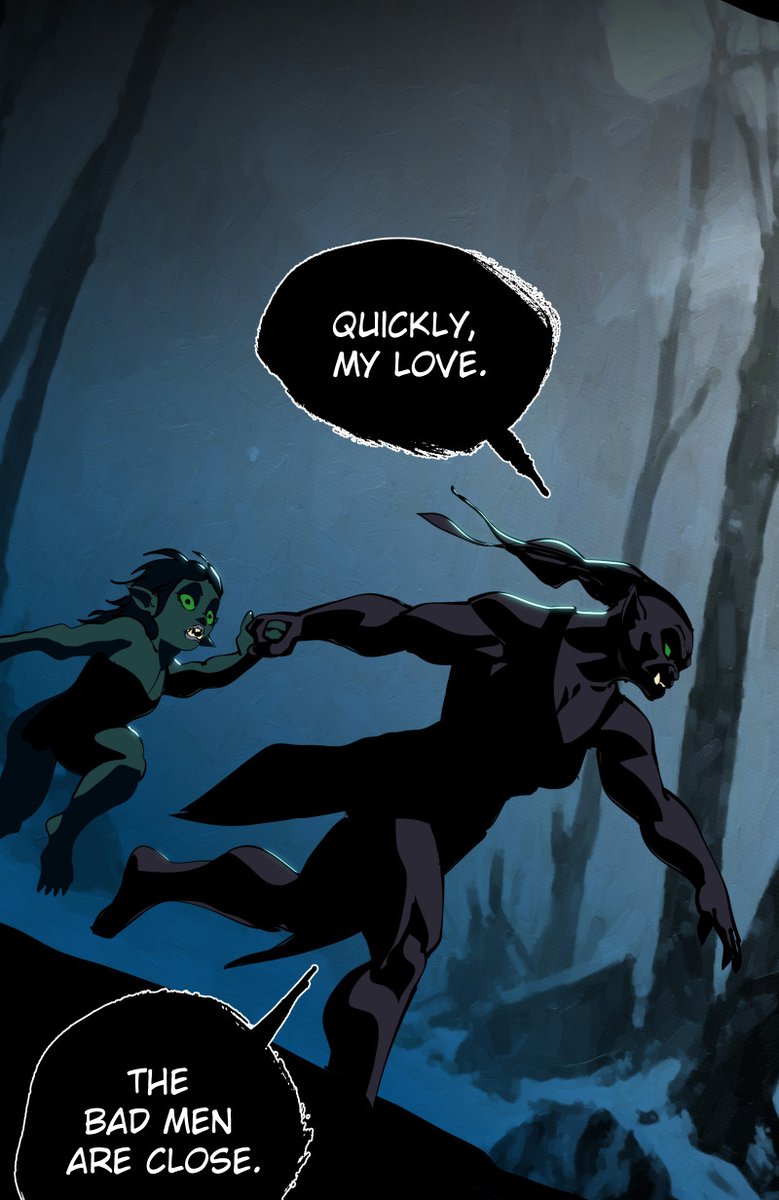 Some panels I like from the 'Monsterlander' dark fantasy comic I've been making about knights, vampires and orcs.
Read the first 3 chapters online for free on webtoon. Link in my bio.
#webtoon #webcomic #comics #darkfantasy 
#webtoon2025contest