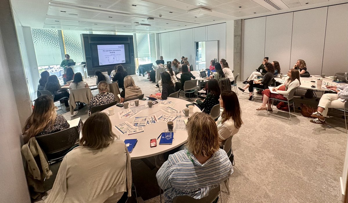 Kellie Owen (@kellieowen_rd) on Twitter photo A great start to the first National OG Dietitian’s Forum with <a href="/Augishealth/">AUGIS</a> Great discussions already #Earlydiagnosis #Prehabilitation #Nutrition #Jejunostomy feeding #0esophagectomy #Gastrectomy <a href="/LessSurvivable/">Less Survivable Cancers Taskforce</a> <a href="/BDA_Dietitians/">British Dietetic Association</a> <a href="/BDA_Oncology/">BDA Oncology Specialist Group</a> <a href="/HuddyFiona/">Fiona Huddy</a> <a href="/KateyKinrade/">Kate Ford</a> <a href="/OGCancerNI/">OGCancerNI</a> A great start to the first National OG Dietitian’s Forum with <a href="/Augishealth/">AUGIS</a> Great discussions already #Earlydiagnosis #Prehabilitation #Nutrition #Jejunostomy feeding #0esophagectomy #Gastrectomy <a href="/LessSurvivable/">Less Survivable Cancers Taskforce</a> <a href="/BDA_Dietitians/">British Dietetic Association</a> <a href="/BDA_Oncology/">BDA Oncology Specialist Group</a> <a href="/HuddyFiona/">Fiona Huddy</a> <a href="/KateyKinrade/">Kate Ford</a> <a href="/OGCancerNI/">OGCancerNI</a>