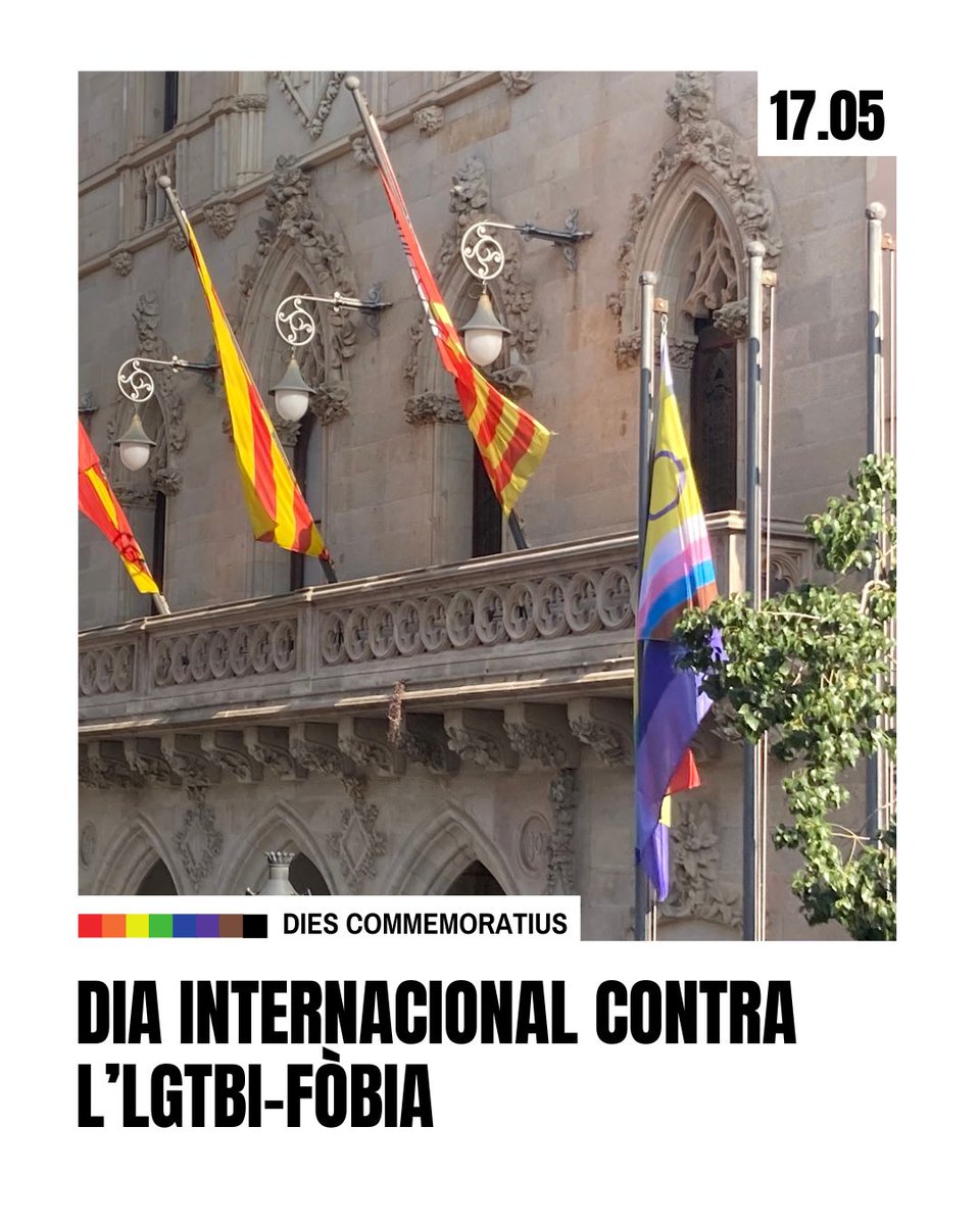 Ajuntament de Terrassa (@ajterrassa) on Twitter photo Com cada 17🏳️🌈de maig commemorem el #DiaInternacional contra l'#LGTBIfòbia, per reafirmar el compromís contra les agressions, violències i discriminacions que pateixen les persones per la seva orientació sexual, identitat o expressió de gènere
terrassa.cat/diada-lgtbifob…
<a href="/ajtrsgenere/">Polítiques de Gènere</a> Com cada 17🏳️🌈de maig commemorem el #DiaInternacional contra l'#LGTBIfòbia, per reafirmar el compromís contra les agressions, violències i discriminacions que pateixen les persones per la seva orientació sexual, identitat o expressió de gènere
terrassa.cat/diada-lgtbifob…
<a href="/ajtrsgenere/">Polítiques de Gènere</a>