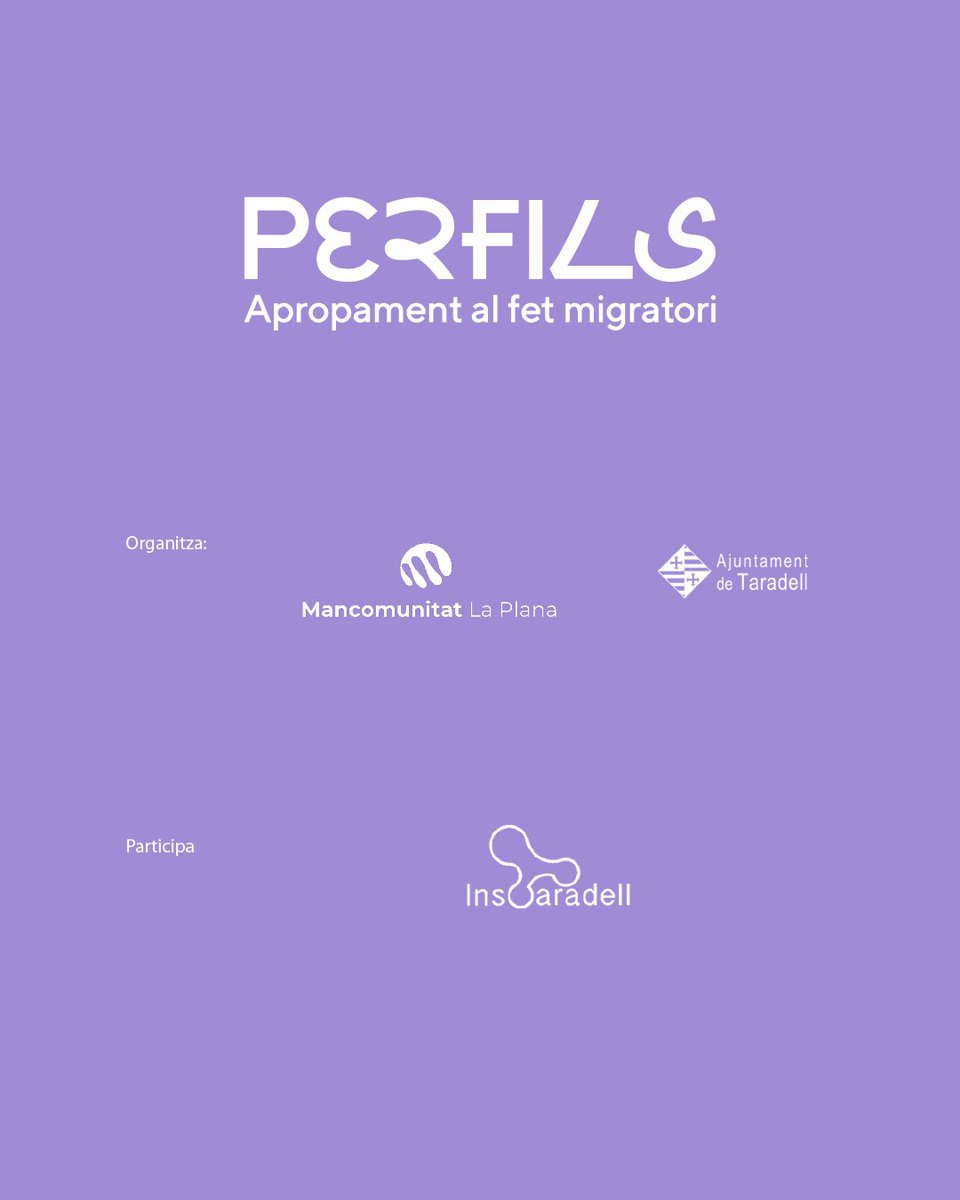 Mancoplana's tweet photo. 👥 Acabem el resum del que ha estat aquest curs el #ProjectePerfils Apropament al fet Migratori.
✅ En aquest cas us compartim alguna de les grans reflexions que les persones entrevistades han brindat als alumnes de l’Institut de Taradell.
🌐 Podeu veure les entrevistes senceres a https://t.co/l6tz925sFr
🤝 #CuidemLesPersones