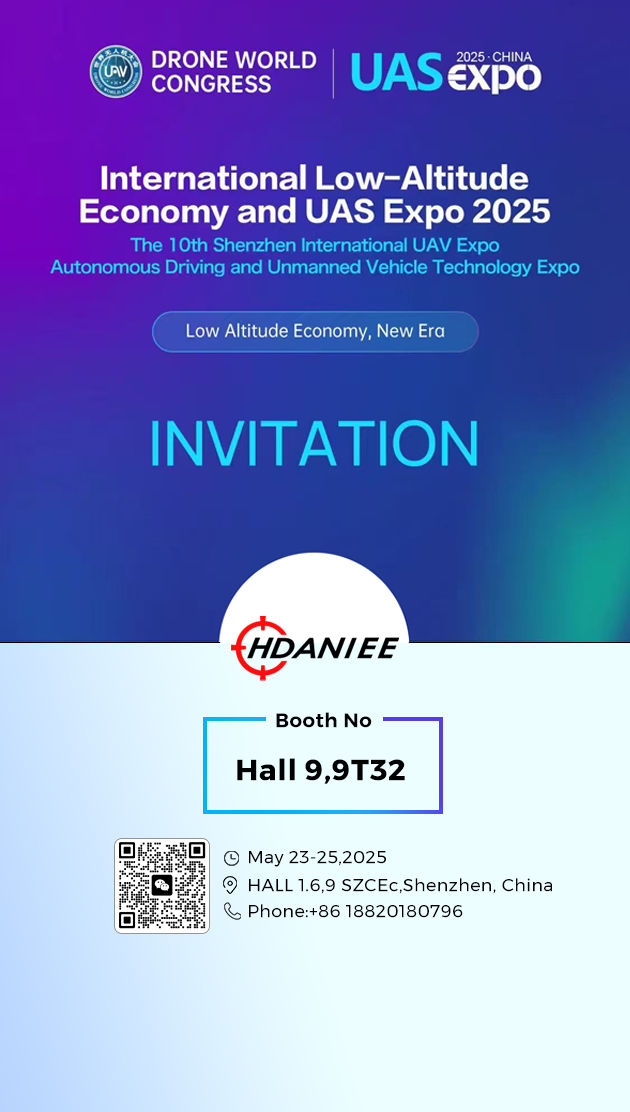 Hdaniee888's tweet photo. 🚁 Meet HDANIEE at the International Low-Altitude Economy and UAS Expo 2025! 🌍

📅 Date: May 23–25, 2025
📍 Location: Hall 1, 6, 9 – SZCEC, Shenzhen, China
🔎 Booth No.: Hall 9, 9T32

#HDANIEE #ThermalImaging #UAVExpo2025 #DroneWorldCongress #ShenzhenEvents #InfraredTech #UAS https://t.co/5QslIhCNGB
