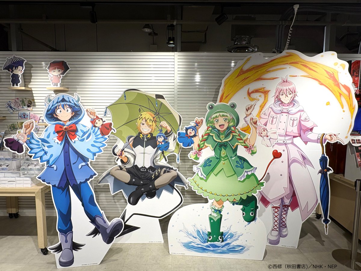 アニメ「魔入りました！入間くん」×HMV POP UP SHOP 本日より開催