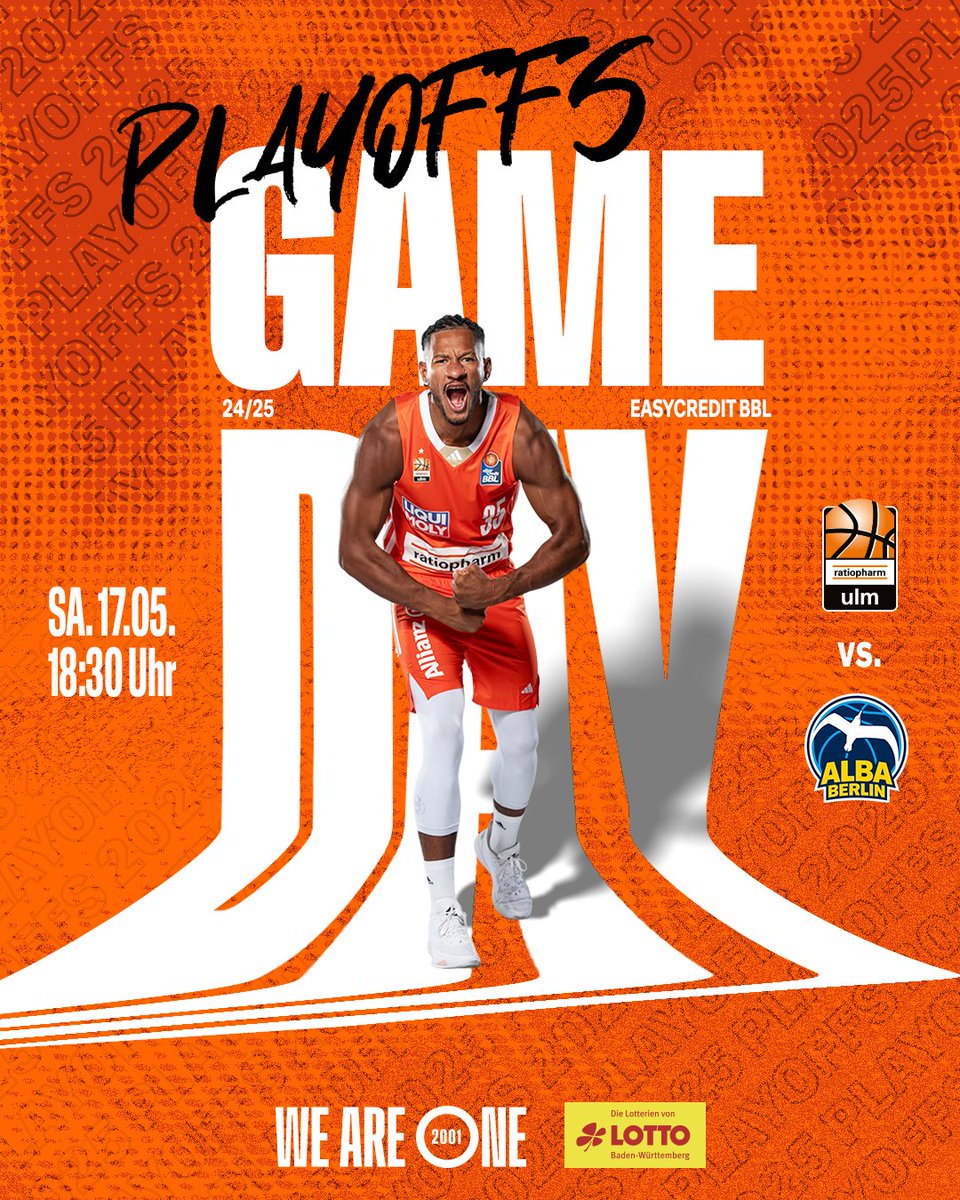 ratiopharm ulm (@ratiopharmulm) on Twitter photo ๐๐๐ผ๐๐๐๐๐ ๐ฝ๐ผ๐ฝ๐ ๐ฃ๐ฅ
๐| <a href="/albaberlin/">ALBA BERLIN</a>
โฐ| 18:30 Uhr
๐| ratiopharm arena
๐บ Alle Spiele der <a href="/easycreditbbl/">easyCredit BBL</a> live und auf Abruf bei <a href="/dynbasketball/">Dynasty Basketball</a>
#uuulmer #weareone | <a href="/lottobw/">Lotto BW</a> ๐๐๐ผ๐๐๐๐๐ ๐ฝ๐ผ๐ฝ๐ ๐ฃ๐ฅ
๐| <a href="/albaberlin/">ALBA BERLIN</a>
โฐ| 18:30 Uhr
๐| ratiopharm arena
๐บ Alle Spiele der <a href="/easycreditbbl/">easyCredit BBL</a> live und auf Abruf bei <a href="/dynbasketball/">Dynasty Basketball</a>
#uuulmer #weareone | <a href="/lottobw/">Lotto BW</a>