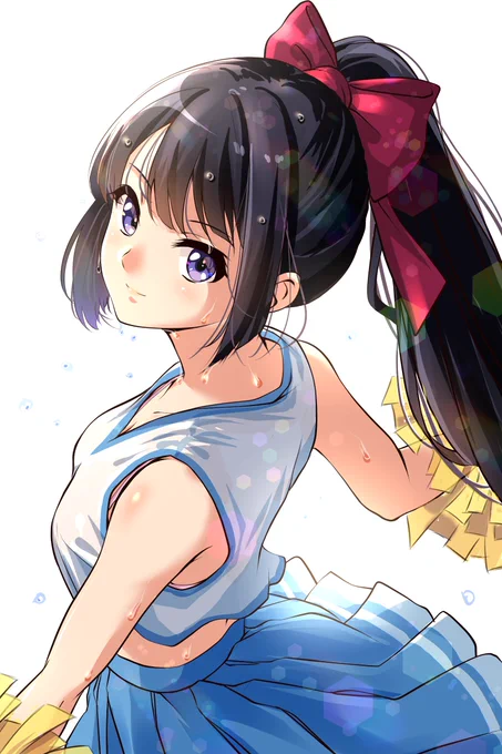 高坂麗奈チア イラスト#響けユーフォニアム 