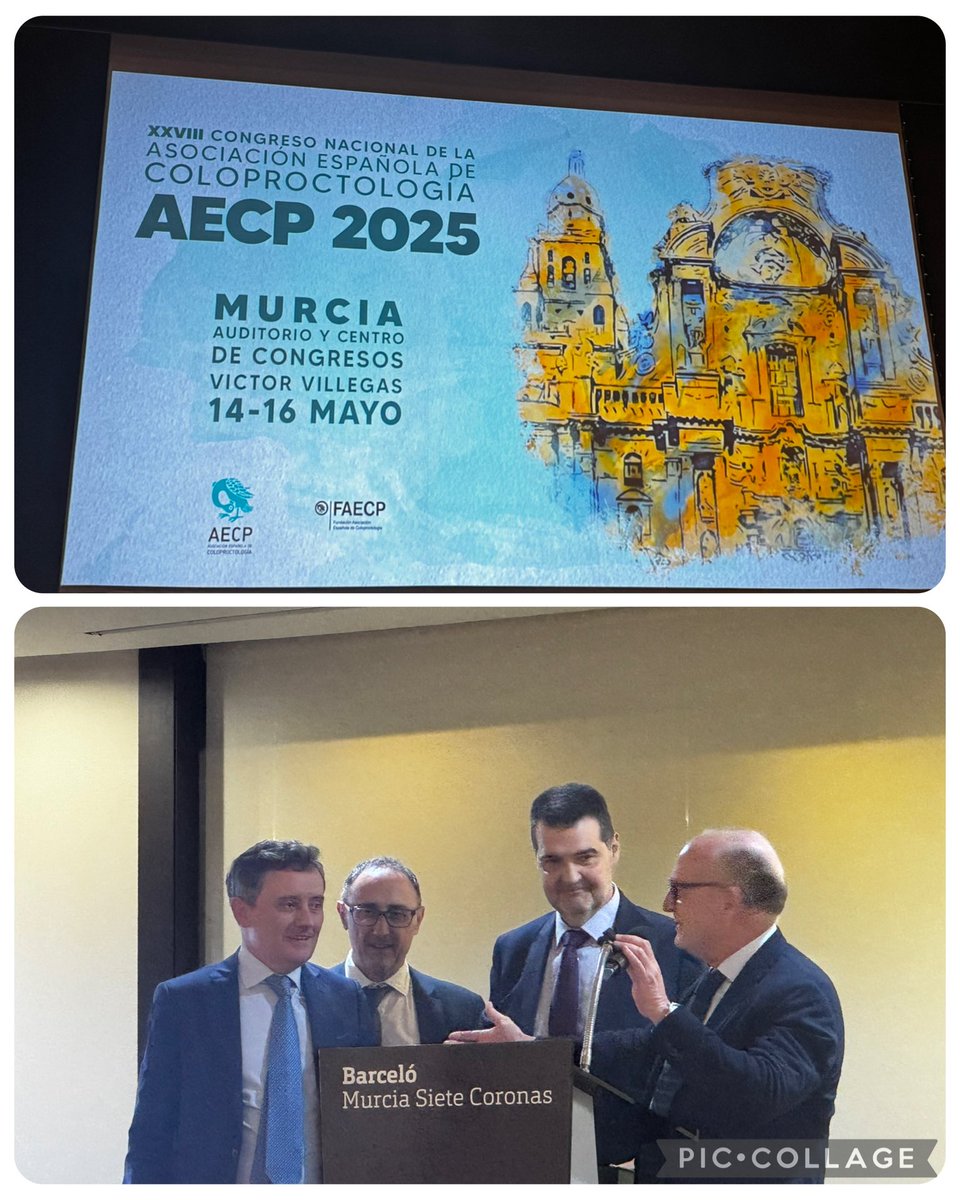 #incontinencia365dias agradecer a la organización de #Murcia por el gran congreso #Aecp2025 Felicidades . Próximo año #Oviedo  nos vemos!!!!  <a href="/AECP_FAECP/">AECP</a>