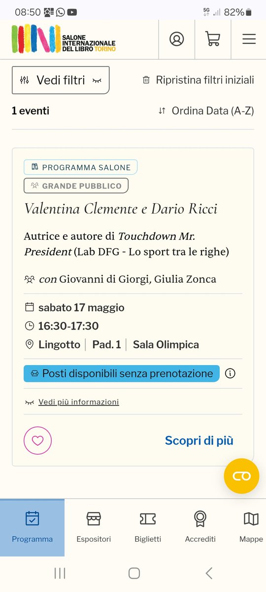 Dario Ricci (@dricci73) on Twitter photo #touchdownmrpresident <a href="/Avvenire_Nei/">𝐀𝐯𝐯𝐞𝐧𝐢𝐫𝐞</a> e sabato 17 maggio h1630 <a href="/SalonedelLibro/">Salone Libro Torino</a> 👇👇👇
amazon.it/Touchdown-Pres… <a href="/LabDfg/">Lab DFG</a> <a href="/Vale_Clemente/">Valentina Clemente</a> #touchdownmrpresident <a href="/Avvenire_Nei/">𝐀𝐯𝐯𝐞𝐧𝐢𝐫𝐞</a> e sabato 17 maggio h1630 <a href="/SalonedelLibro/">Salone Libro Torino</a> 👇👇👇
amazon.it/Touchdown-Pres… <a href="/LabDfg/">Lab DFG</a> <a href="/Vale_Clemente/">Valentina Clemente</a>