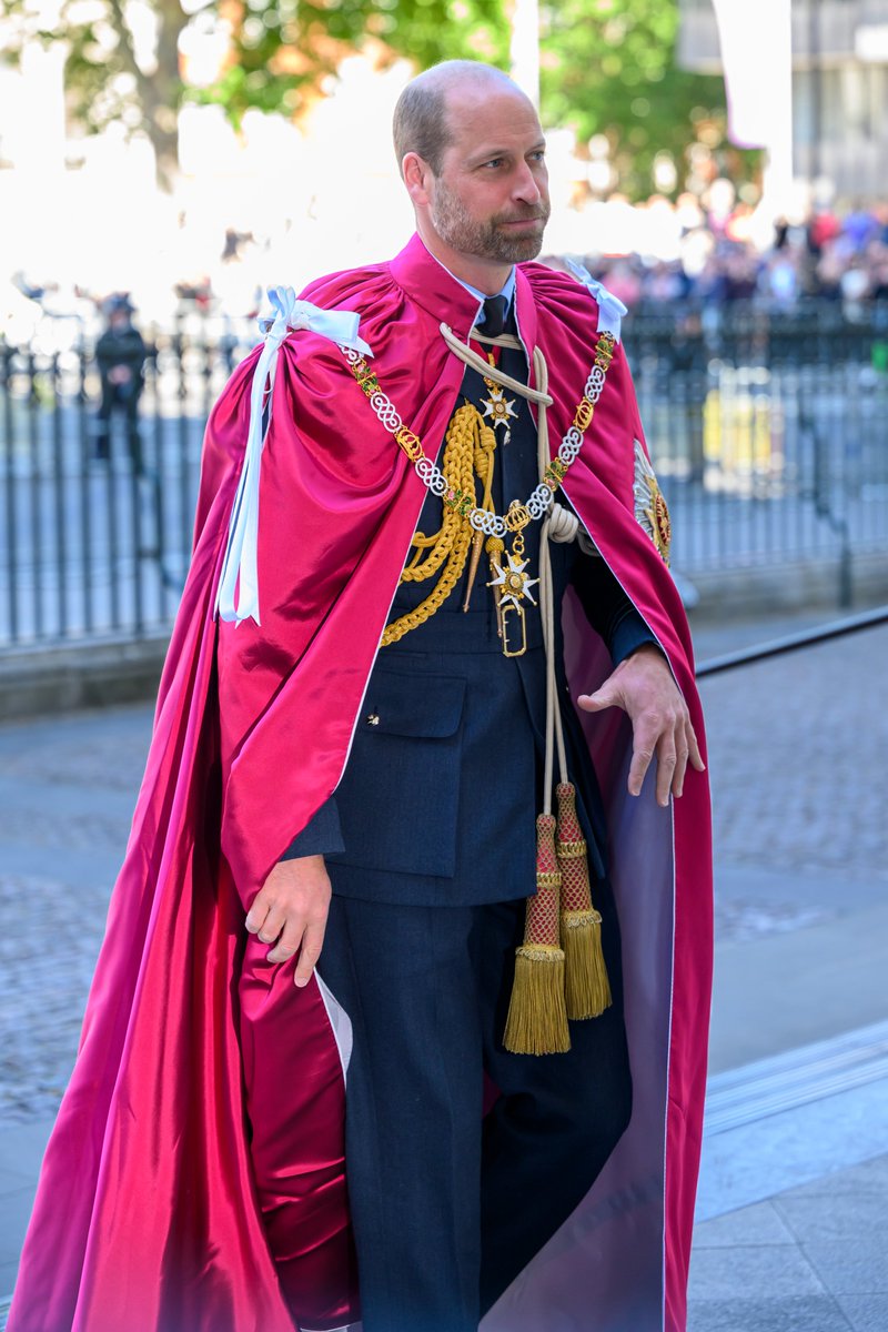 King Charles and The Prince of Wales arrive at Westminster Abbey for The Order of The Bath Service.#Royal #WestminsterAbbey #KingCharles #PrinceofWales