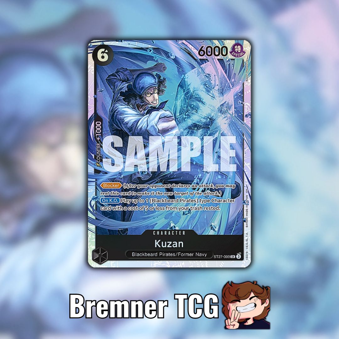 Luffy, Robin, Blackbeard &amp; Kuzan shown in Starter Deck 26 &amp; 27 SR Reveals!