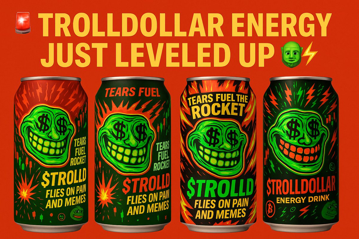 TROLL_DOLLAR's tweet photo. Bit into an apple.
It didn't give me tokens.
Drank $TROLLD Apple Energy.
Now I scan cans and print memes.
๐ CA: DS622cHargAtcc3SbBhoJ8WkekHesBHMQPVa7Wq9aTQy
๐ https://t.co/9dsW2JWMbi
#DrinkToEarn #SolanaMemePower https://t.co/ZvgDsj7CNp