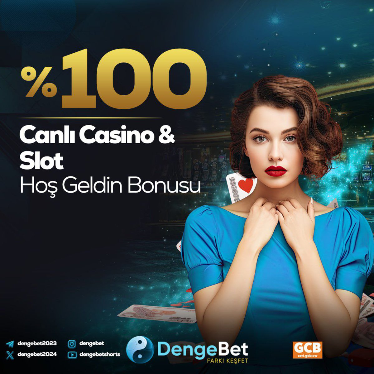 %1️⃣0️⃣0️⃣ Casino/Slot Hoş Geldin Bonusu
 
➡️Promosyon Sitemize İlk Defa Yatırım İşlemi Gerçekleştirecek Üyeler İçin Geçerlidir.

Kredi Kartı Yatırımları Promosyona Dahil Değildir.

☯️ Mininmum 100TL Maximum 2500TL Yatırımınıza Bonusu Talep Edebilirisiniz☯️
dng.bet/r/Sosyall