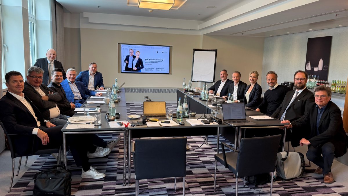 VON POLL IMMOBILIEN (@von_poll) on Twitter photo 🚀 KI trifft Finanzberatung: Unsere Experten Wolfram Gast (CDO) und Dr. Lucie Lotzkat (CEO VON POLL FINANCE) diskutierten beim #KIRoundtable von <a href="/WhoFinance/">WhoFinance</a> (mit <a href="/handelsblatt/">Handelsblatt</a>) mit Branchenvertretern über Chancen & Herausforderungen von KI in der Beratung. 💡
#KI #Finanzberatung 🚀 KI trifft Finanzberatung: Unsere Experten Wolfram Gast (CDO) und Dr. Lucie Lotzkat (CEO VON POLL FINANCE) diskutierten beim #KIRoundtable von <a href="/WhoFinance/">WhoFinance</a> (mit <a href="/handelsblatt/">Handelsblatt</a>) mit Branchenvertretern über Chancen & Herausforderungen von KI in der Beratung. 💡
#KI #Finanzberatung
