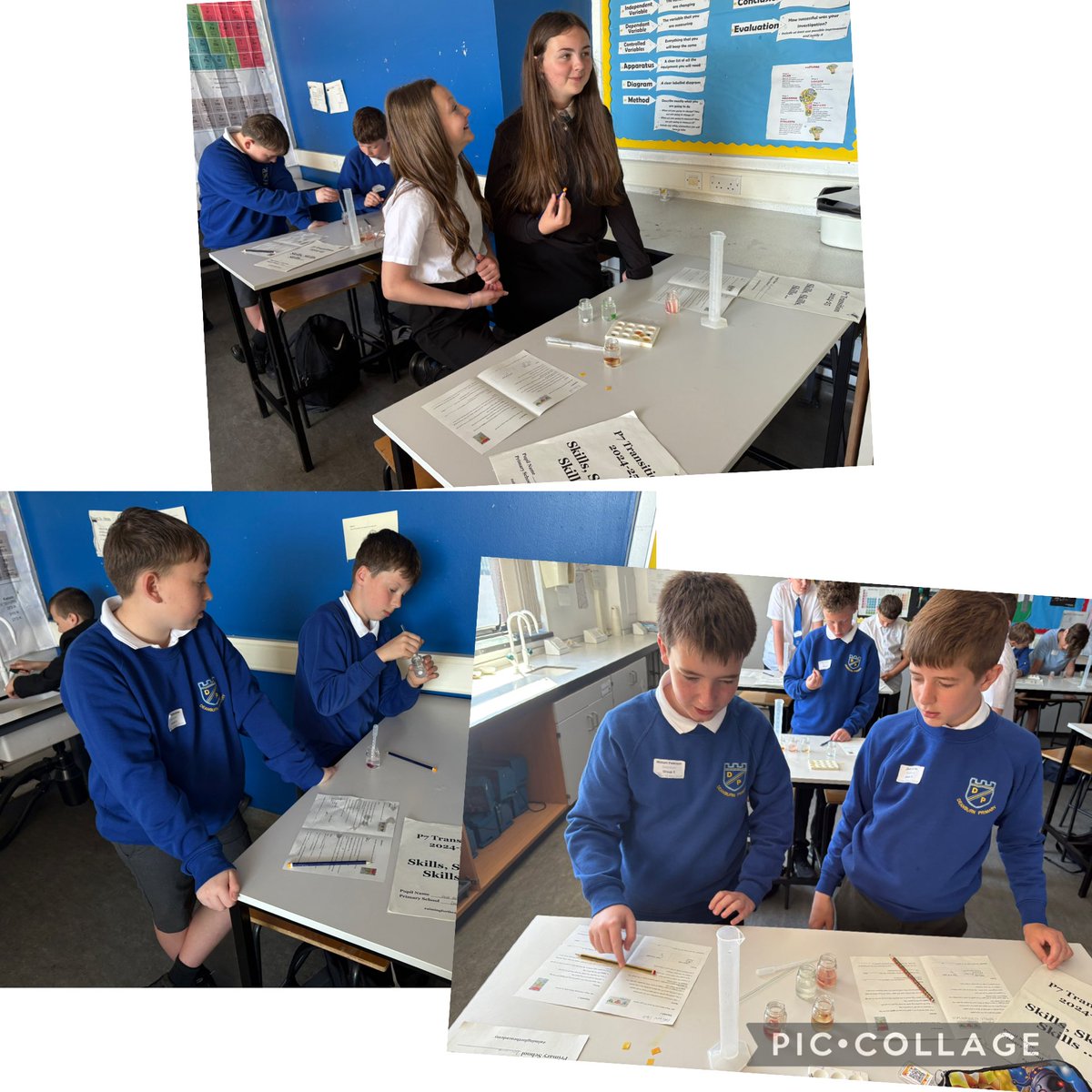 DeanburnPS_P7A's tweet photo. We are having a fabulous morning @Boness_Academy working in Technologies and Science! #Technologies #Science #TransitionProgramme #P7Team π https://t.co/KZ6DsAr7Ud