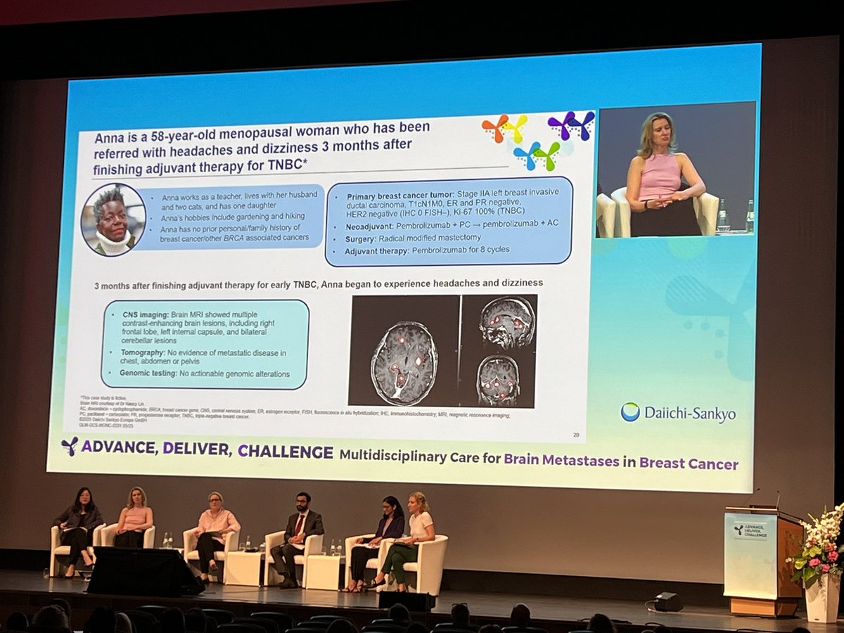 Janice Cowden (@janicetnbcmets) on Twitter photo Case Study 1: #TNBC systematic vs local therapy? Concurrent? SRS v WBR? What’s best? Differing opinions from panelists, & as Christine (<a href="/christeeny513/">Christine Hodgdon</a>) states, “it depends on who you ask, patients would like to see more trials, QOL important, we want to live better not just Case Study 1: #TNBC systematic vs local therapy? Concurrent? SRS v WBR? What’s best? Differing opinions from panelists, & as Christine (<a href="/christeeny513/">Christine Hodgdon</a>) states, “it depends on who you ask, patients would like to see more trials, QOL important, we want to live better not just