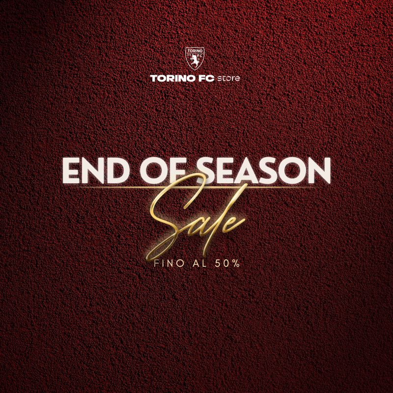 TorinoFCstore's tweet photo. 𝐄𝐍𝐃 𝐎𝐅 𝐒𝐄𝐀𝐒𝐎𝐍 𝐒𝐀𝐋𝐄 - 𝖥𝖨𝖭𝖮 𝖠𝖫 𝟧𝟢%🐂

Kit gara, abbigliamento e accessori: sconti fino al 50% online e in store.

🎁 Solo in store: +10% EXTRA su articoli selezionati.
⏳ L’extra 10% è valido solo per pochi giorni.

#TorinoFCStore