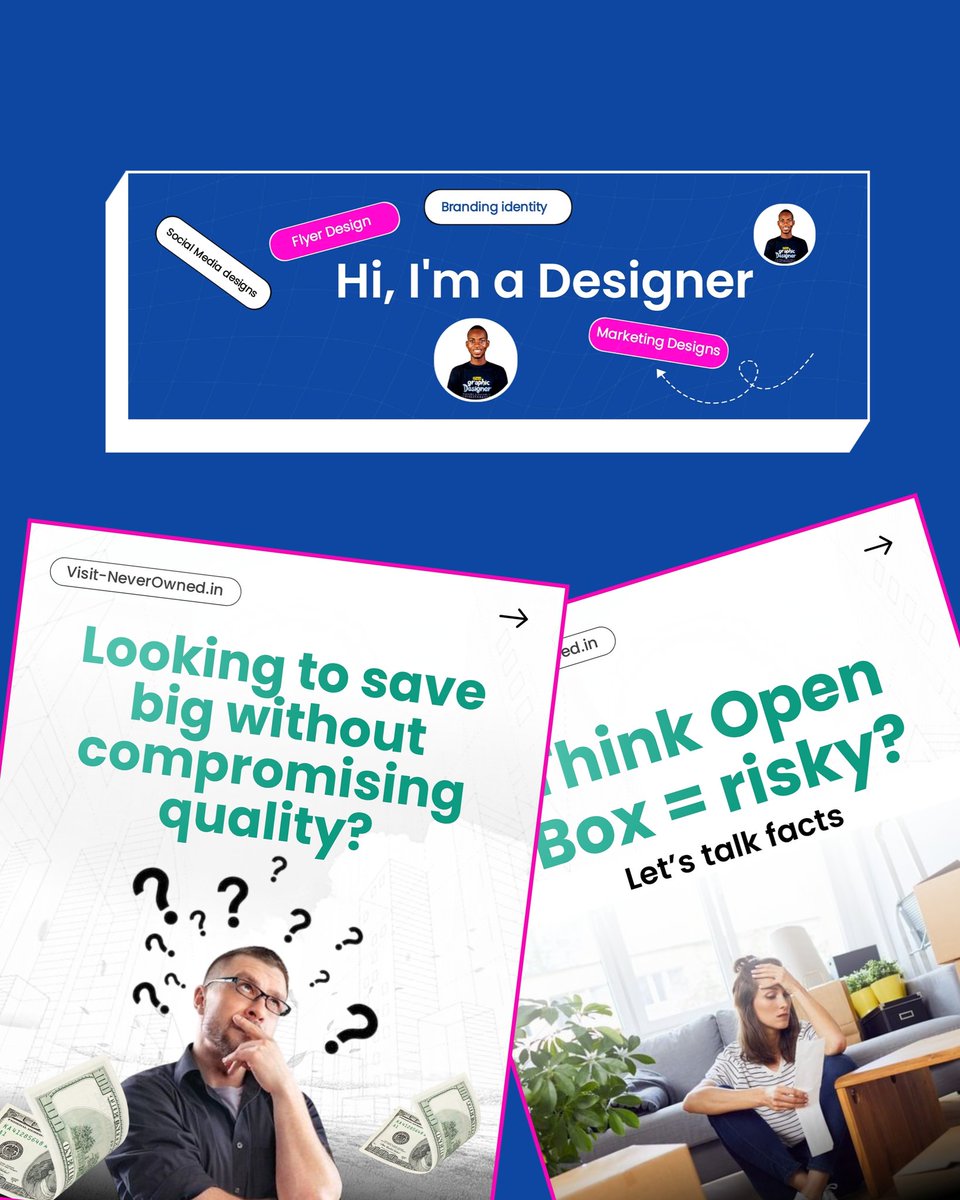 TimothyAde32168's tweet image. Want to boost your engagement?

Carousel designs 📲 aren’t just trendy — they’re powerful.

Why?
✅ Tell a story slide-by-slide
✅ Keep your audience swiping
✅ Deliver more value in less space
✅ Increase saves &amp;amp; shares

#SocialMediaDesign #CarouselPost #ContentTips