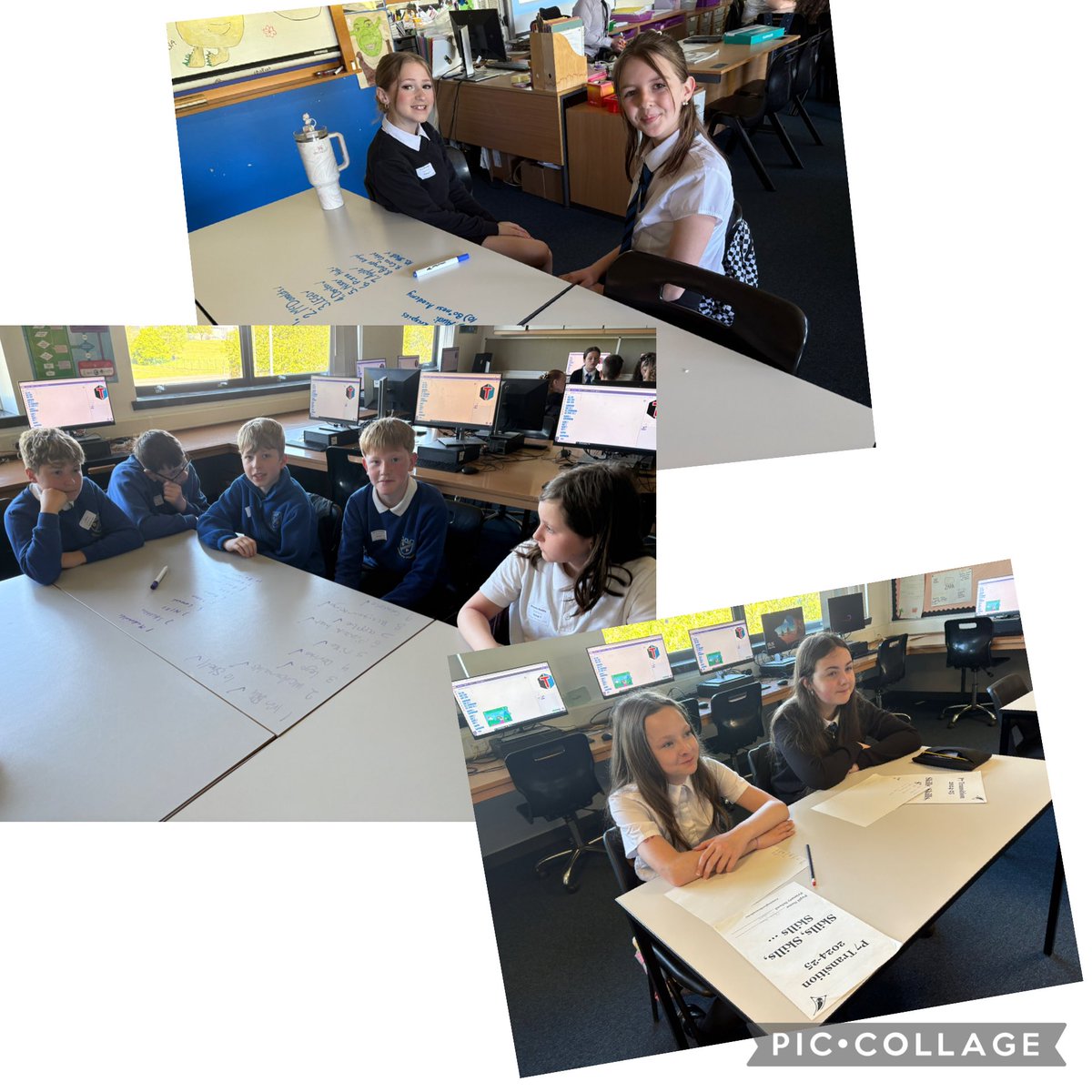 DeanburnPS_P7A's tweet photo. We are having a fabulous morning @Boness_Academy as we work in Technologies and Science. #Technologies #Science #TransitionProgramme #P7Team @DeanburnPS_P7B π https://t.co/5SvE35xLzN