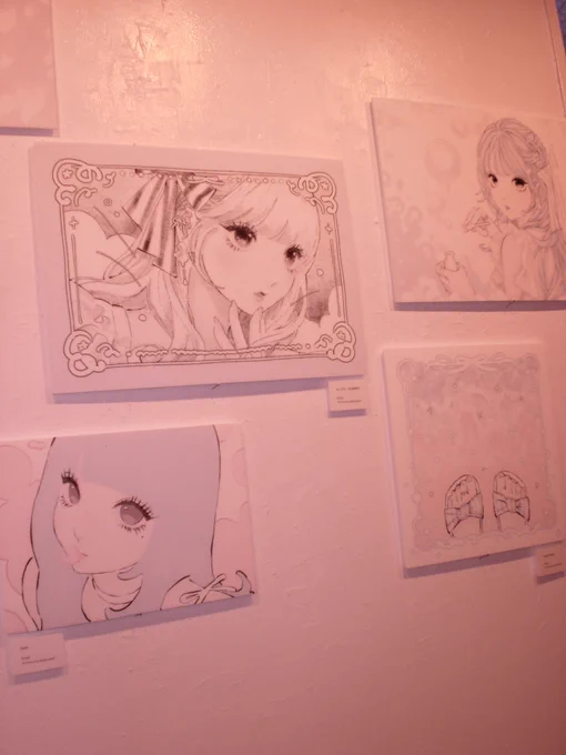 そして本日無事終了しました CARBON COFFEEでのグループ展『𝙀𝙖𝙧𝙡𝙮 𝙨𝙪𝙢𝙢𝙚𝙧』 こっちで全然お知らせできておらずすみません〜! お礼と展示作品もまた改めて載せます! ひとまずグループ展のおもいでたち