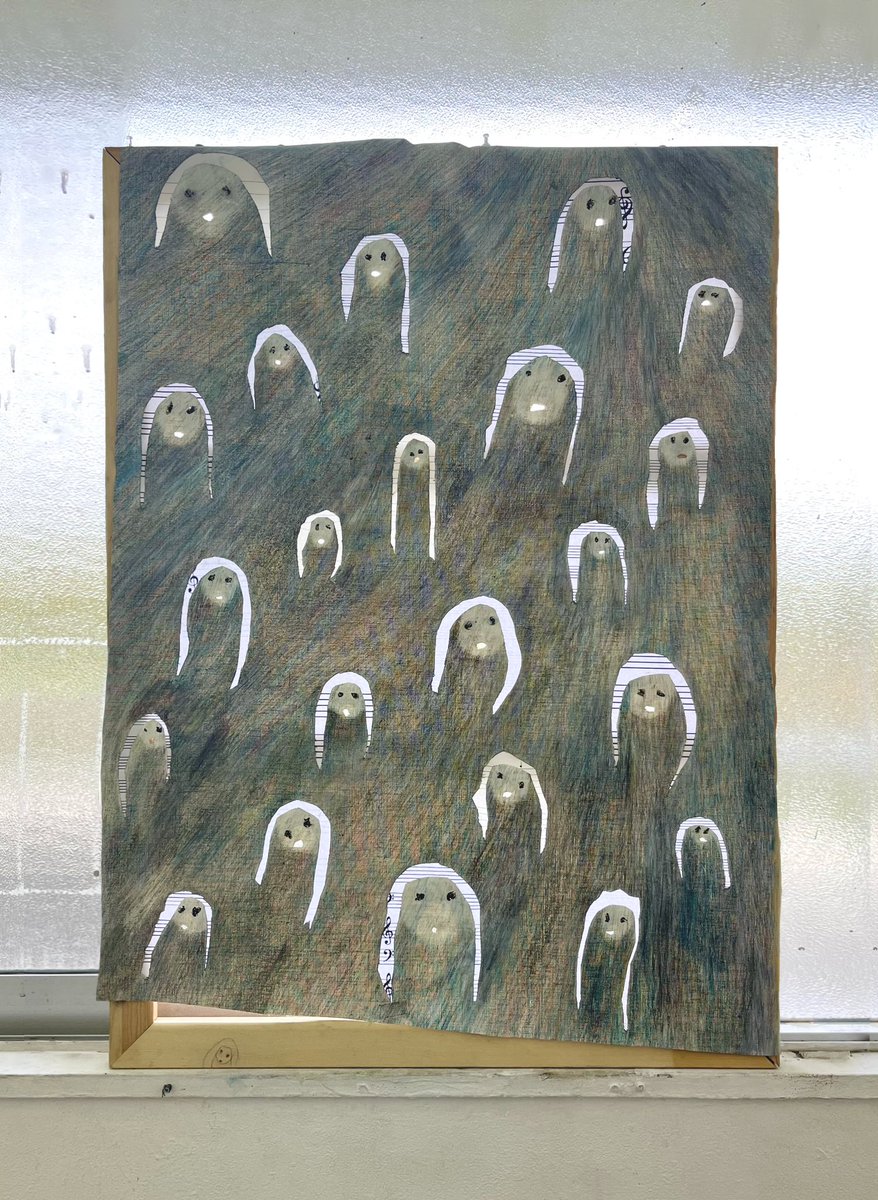 《さよならさよなら》

1000×727mm