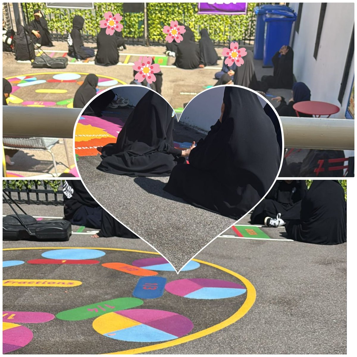 Maa shaa Allah KS3 came together to discuss wellbeing &amp; the importance of adhering to the school islamic ethos. Yr 9 girls gave advice on being good students &amp; setting a good example alhamdulilah. The girls paired together to ask questions on friendships and studies✨️