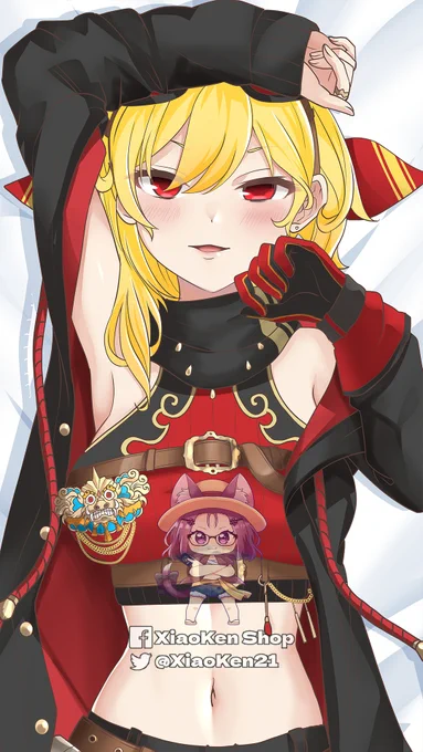 8月のコミケ106に参加します。コミケ特製抱き枕を作る予定です。この情報の共有にご協力ください。 #カエラ・コヴァルスキア #KaelaKovalskia #inKaela