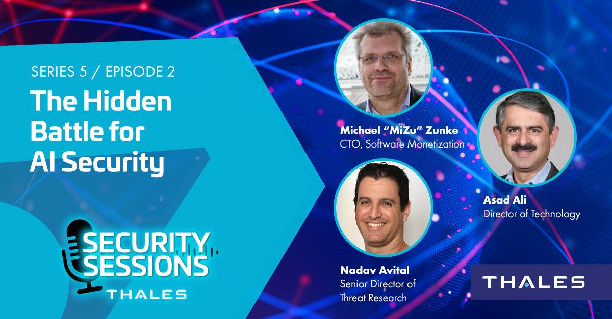 New episode! 🎙️
 
Is your organization ready to tackle the hidden threats of #AI? 

In our #SecuritySessions podcast, our experts share invaluable insights on the hidden dangers lurking in AI systems and how to safeguard your organization against them. 🛡️

cpl.thalesgroup.com/podcasts/data-…