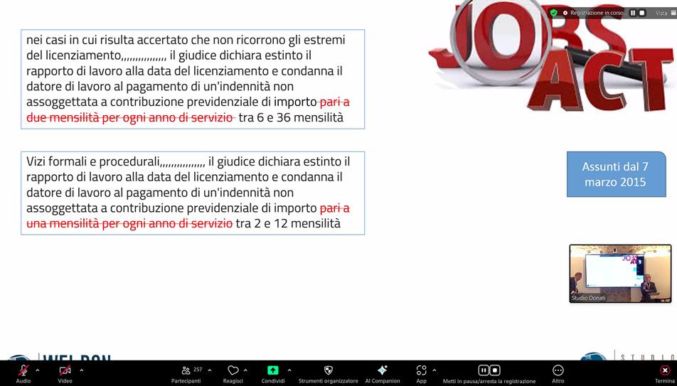 StudioDonati's tweet photo. Mercoledì 14 maggio abbiamo ospitato l’evento ibrido “Referendum 2025 e lavoro: il Jobs Act alla prova del tempo” nella nostra sede di Studio Donati e in diretta Zoom.
Un sentito grazie a tutti i partecipanti e specialmente ai relatori Gianluca Donati e Bruno Caruso https://t.co/3RN5Uh9Rhj
