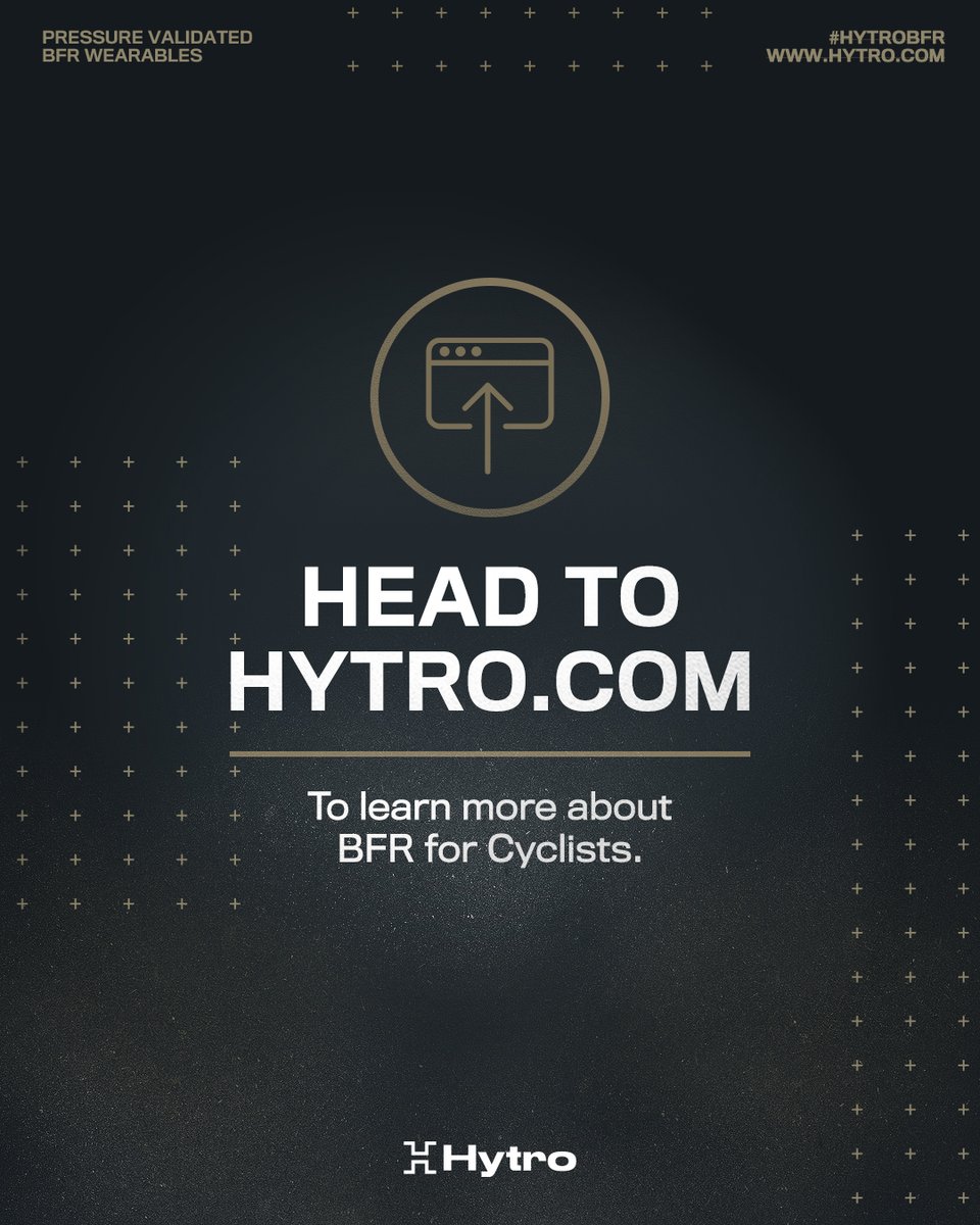 🚴‍♀️ How Cyclists Use BFR

From low-load training to faster recovery, cyclists are using Hytro BFR to ride stronger and smarter.

🔗 Find out more at the link below 👇

hytro.com/blogs/journal/…

#HytroBFR #BFRTraining #CyclingPerformance #TrainSmart #RecoverFast #RideStrong