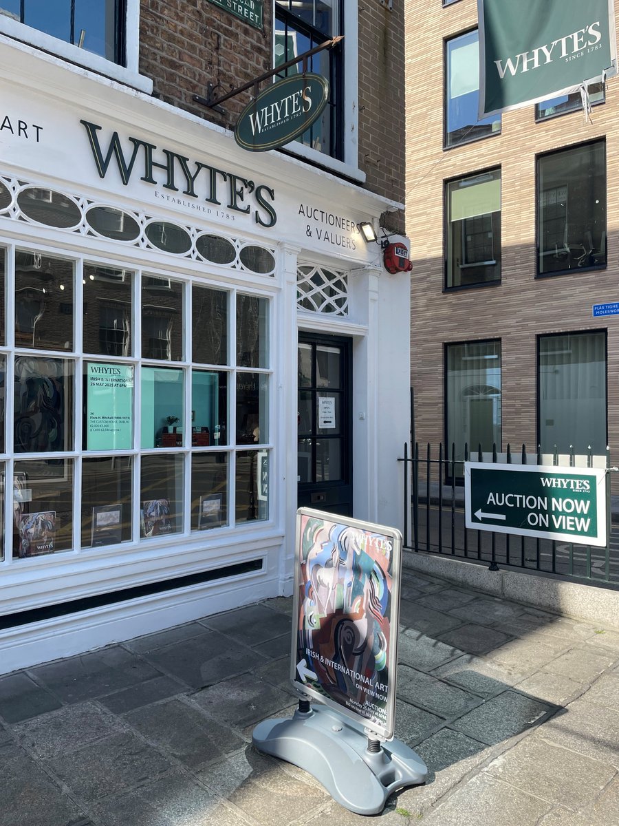 Our galleries are now open for viewing for our upcoming Irish &amp; International art auction on Monday 26 May, 6pm

View full collection in our galleries, 38 Molesworth St, Dublin today and next week, 10am to 5pm daily.