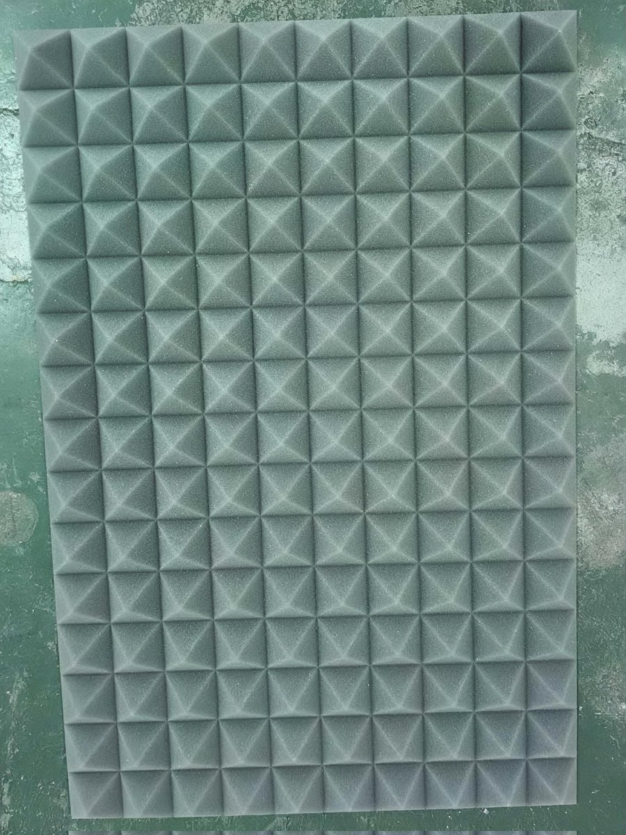 _Acoufortex's tweet photo. 🔥 Pyramid Foam – Now Available! 🔥

Perfect for soundproofing &amp; DIY projects. DM to order!  

#AcousticFoam #Soundproofing #PyramidFoam https://t.co/SYg4IFhUfV