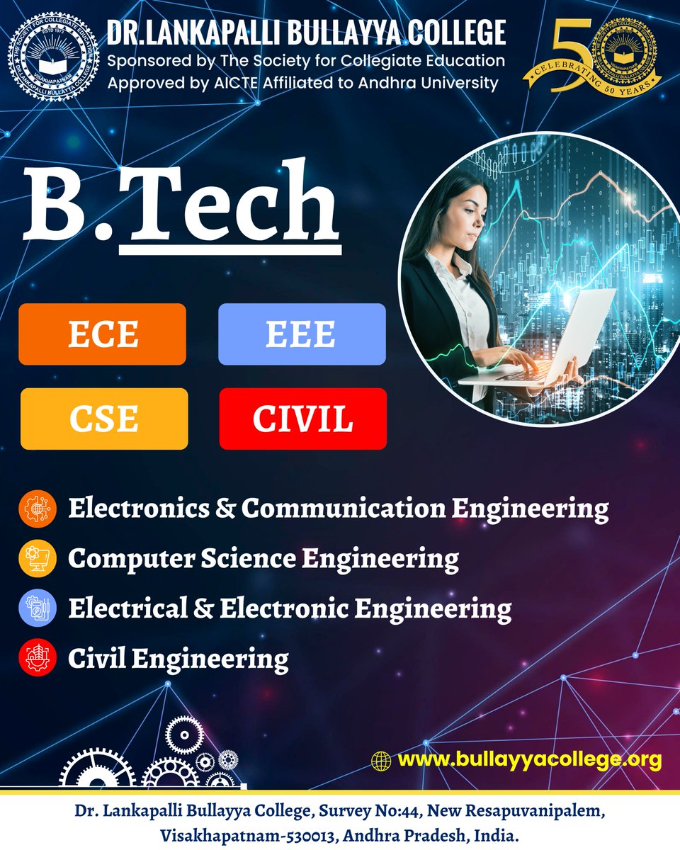 BullayyaDr36166's tweet image. Where Technology Meets Innovation
The fascinating world of engineering, where innovation knows no bounds! 🚀

#Engineering #Innovation #CreativityMeetsTechnology #EEE #CivilEngineering #ECE #CSE #Btech #EngineeringLife #FutureOfTech #drlbcollege #students #btech