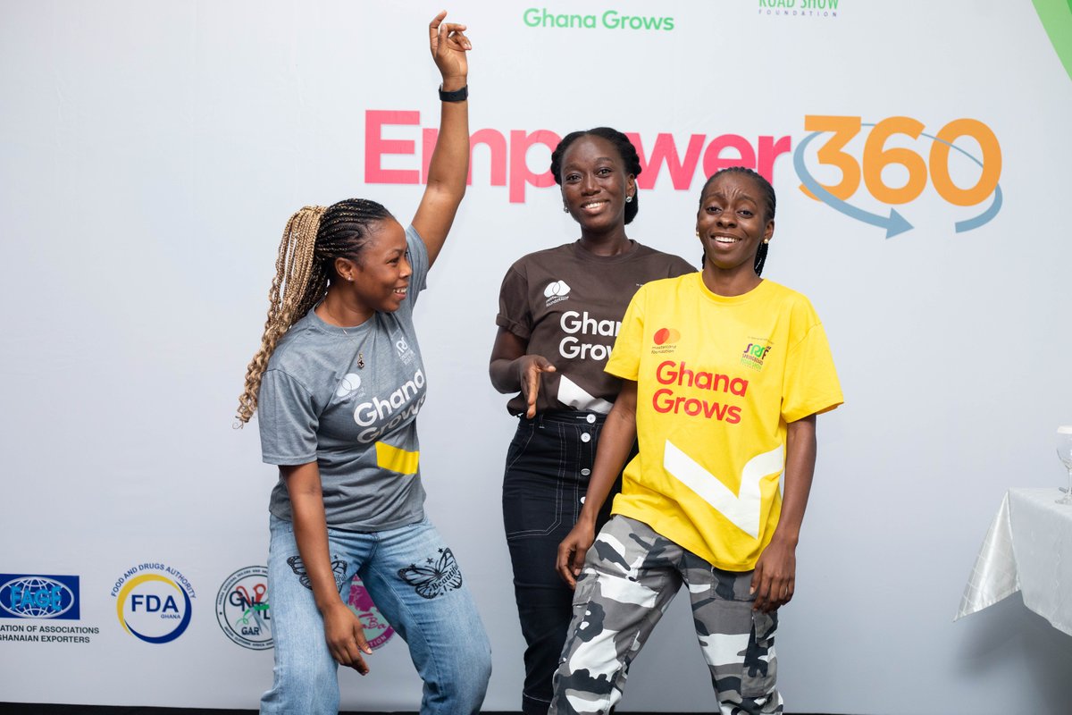 GhanaGrows's tweet image. Big shoutouts to #TeamSpringboard who make the #Empower360 dream come true. Tag your faves. 😉🤩
#GhanaGrows #Empower360