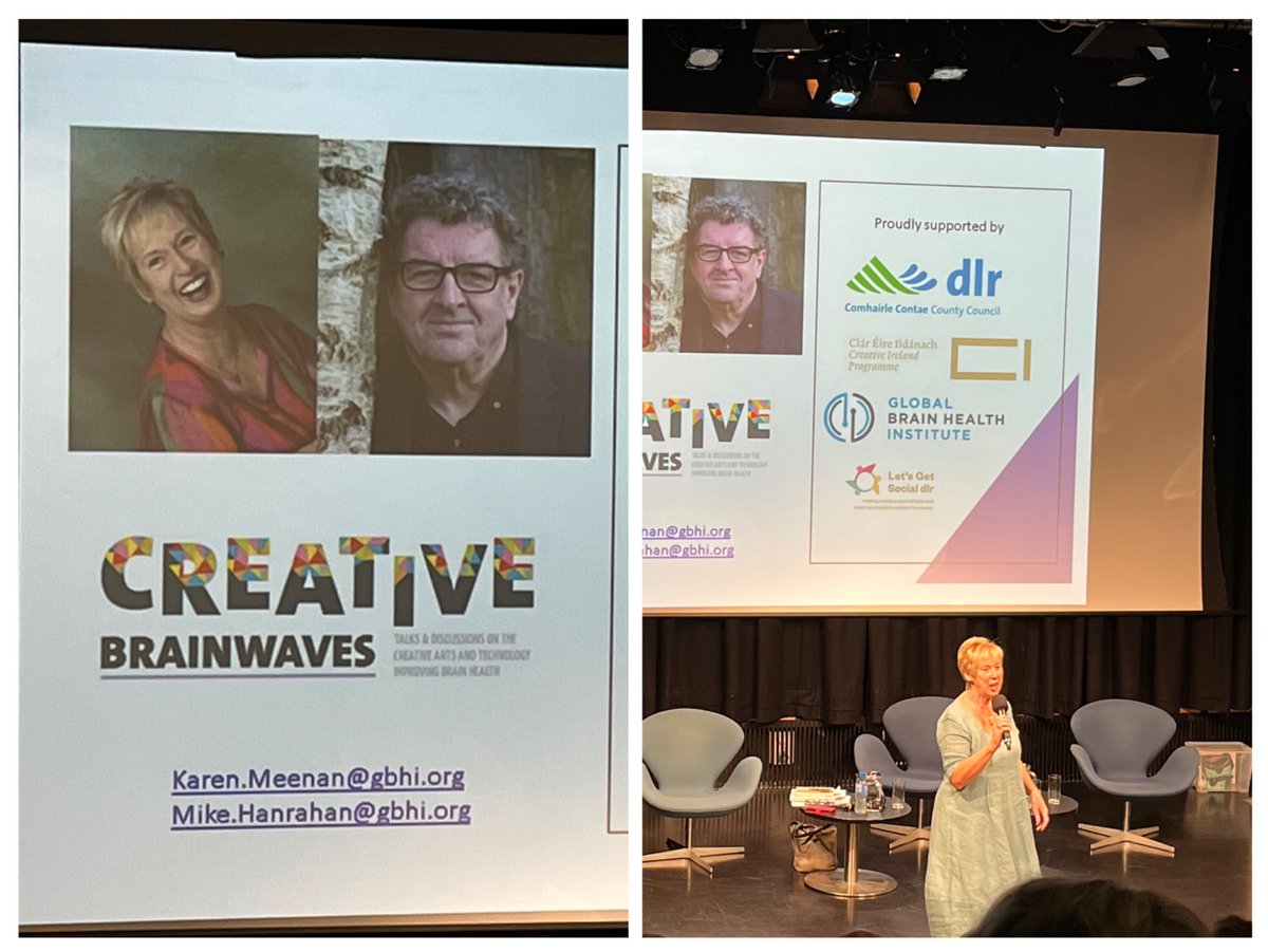 Dementia Research Network Ireland (@drnire) on Twitter photo DRNI are delighted to attend Creative Brainwaves - learning a lot of new things!
Thanks to <a href="/karenmeenan3/">Karen Meenan</a> <a href="/mikehanrahan46/">mike hanrahan</a> <a href="/GBHI_Fellows/">Global Brain Health Institute</a> for a great day! DRNI are delighted to attend Creative Brainwaves - learning a lot of new things!
Thanks to <a href="/karenmeenan3/">Karen Meenan</a> <a href="/mikehanrahan46/">mike hanrahan</a> <a href="/GBHI_Fellows/">Global Brain Health Institute</a> for a great day!