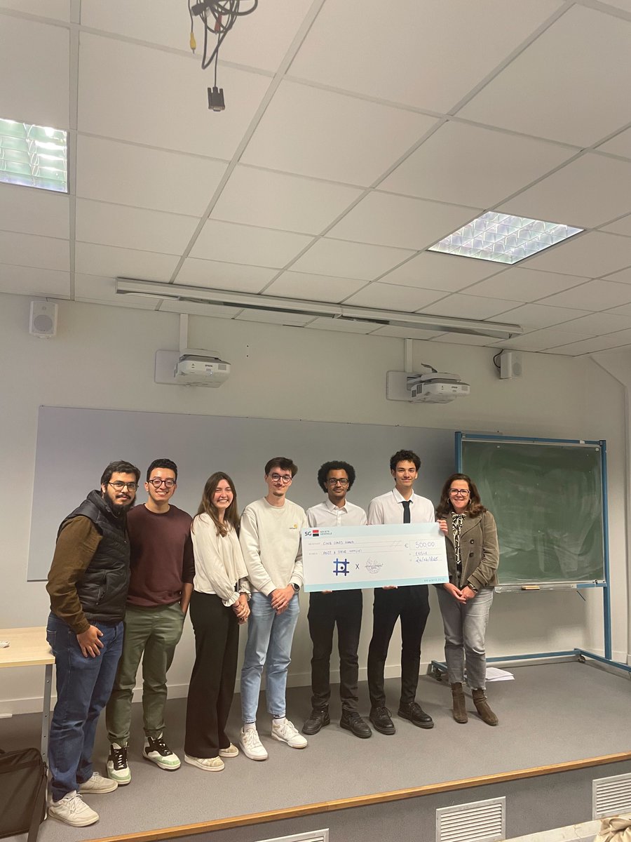 KRYPTOSPHERE® (@kryptosphere_) on Twitter photo 🎓 Mission accomplished for the first edition of HackIIE! Organized by <a href="/KRYPTOSPHERE_/">KRYPTOSPHERE®</a> <a href="/ENSIIE/">ensIIE</a> with <a href="/SocieteGenerale/">Societe Generale Group</a>, this hackathon brought together dozens of students around one challenge: How can tech improve student life?
💡 Highlights:
• All-in-one campus app (grades, 🎓 Mission accomplished for the first edition of HackIIE! Organized by <a href="/KRYPTOSPHERE_/">KRYPTOSPHERE®</a> <a href="/ENSIIE/">ensIIE</a> with <a href="/SocieteGenerale/">Societe Generale Group</a>, this hackathon brought together dozens of students around one challenge: How can tech improve student life?
💡 Highlights:
• All-in-one campus app (grades,