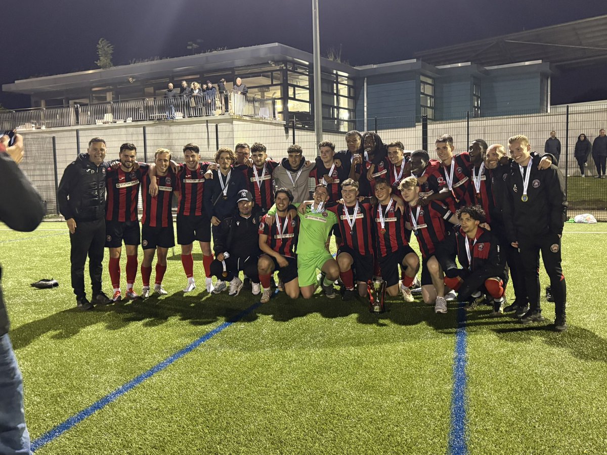 To say I’m proud would be an understatement….love what the boys have achieved this season…. 🏆 League Winners <a href="/ErithTown/">Erith Town FC</a> ❤️🖤⚽️