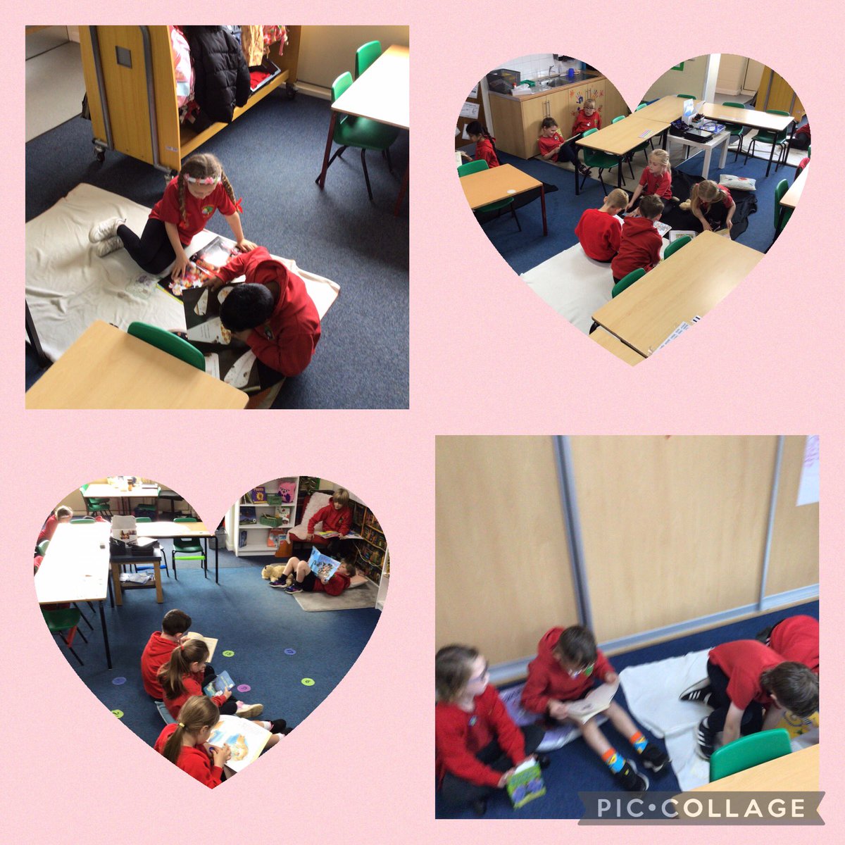 Kingfisher class are enjoying sharing their books in our reading for pleasure time. #enfieldnewwalthamkingfisher #enfieldnewwalthamreading