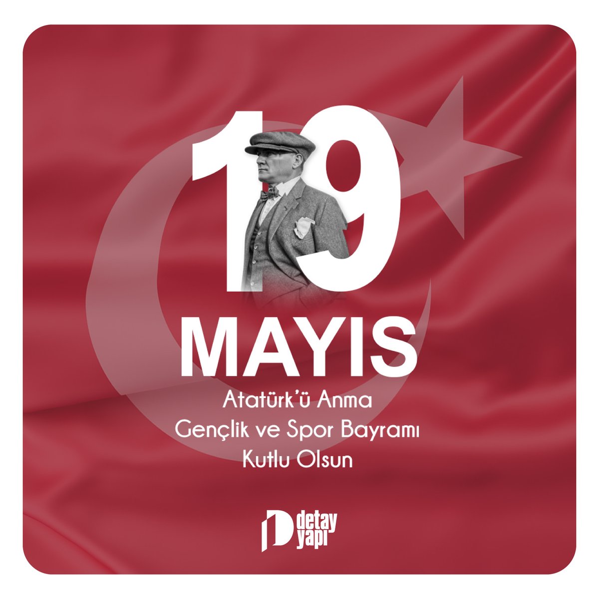 Geleceği sağlam temeller üzerine inşa etmek…
Tıpkı 19 Mayıs 1919’da atılan ilk adım gibi.
Atatürk’ü saygı ve özlemle anıyor, gençliğimizin bayramını kutluyoruz. 🇹🇷