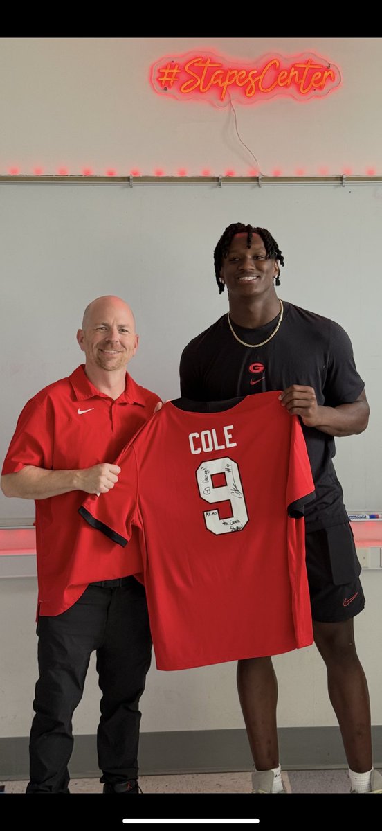 Stapes (@stapesdafive8) on Twitter photo No need to send this one of to JSA…. Next stop the framers! Great day visiting classrooms with <a href="/Chris_Cole3/">Chris Cole</a> …part of me think I was just as excited as the kids #GoDawgs No need to send this one of to JSA…. Next stop the framers! Great day visiting classrooms with <a href="/Chris_Cole3/">Chris Cole</a> …part of me think I was just as excited as the kids #GoDawgs