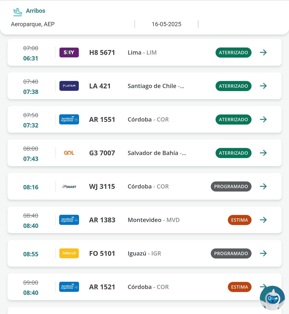 jotaleonetti's tweet image. VUELVE A OPERAR AEROPARQUE ✈️
Finalizó el alerta roja por tormentas eléctricas.
Vuelve la actividad en pista y están embarcando nuevamente.
Habrá un retraso de 30 a 40 minutos en próximos despegues.
No hubo que desviar vuelos. Ya se reanudaron aterrizajes.
ControldeTransito.com.ar