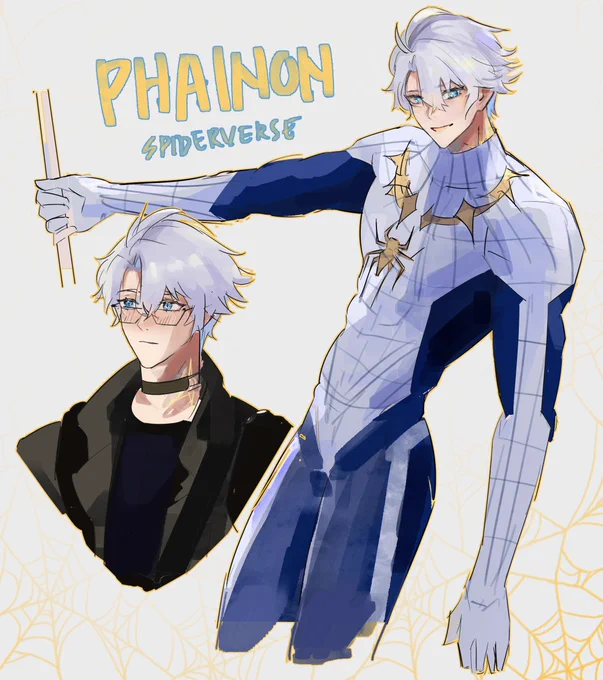 Spiderman AU #Phainon #HonkaiStarRail