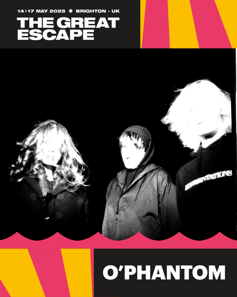 O’Phantom (@ophantomuk) on Twitter photo Hello <a href="/thegreatescape/">The Great Escape</a> 🌙
We're on at 1:30pm today at The WaterBear Venue!
Cya there #Brighton Hello <a href="/thegreatescape/">The Great Escape</a> 🌙
We're on at 1:30pm today at The WaterBear Venue!
Cya there #Brighton