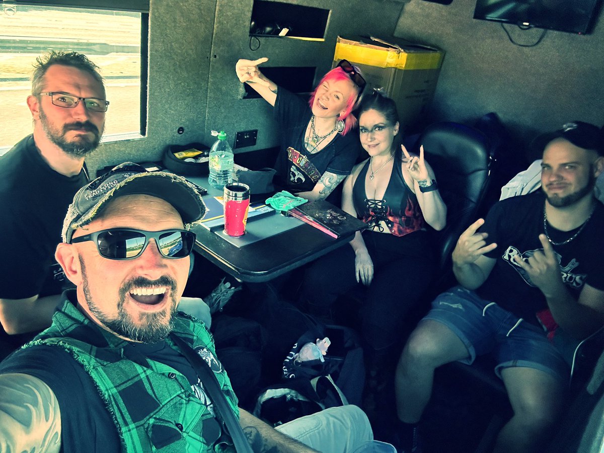 White Raven Down (@whiteravendown) on Twitter photo What a great time at <a href="/Cobblesuk/">The Cobblestones</a>, Bridgwater last night… thank you for coming early and checking us out… 🖤🙏
Today we’re headed to Sin City Swansea with some new recruits on the tour bus… 🖤😀
Last remaining tickets here 👇
whiteravendown.com/tour What a great time at <a href="/Cobblesuk/">The Cobblestones</a>, Bridgwater last night… thank you for coming early and checking us out… 🖤🙏
Today we’re headed to Sin City Swansea with some new recruits on the tour bus… 🖤😀
Last remaining tickets here 👇
whiteravendown.com/tour