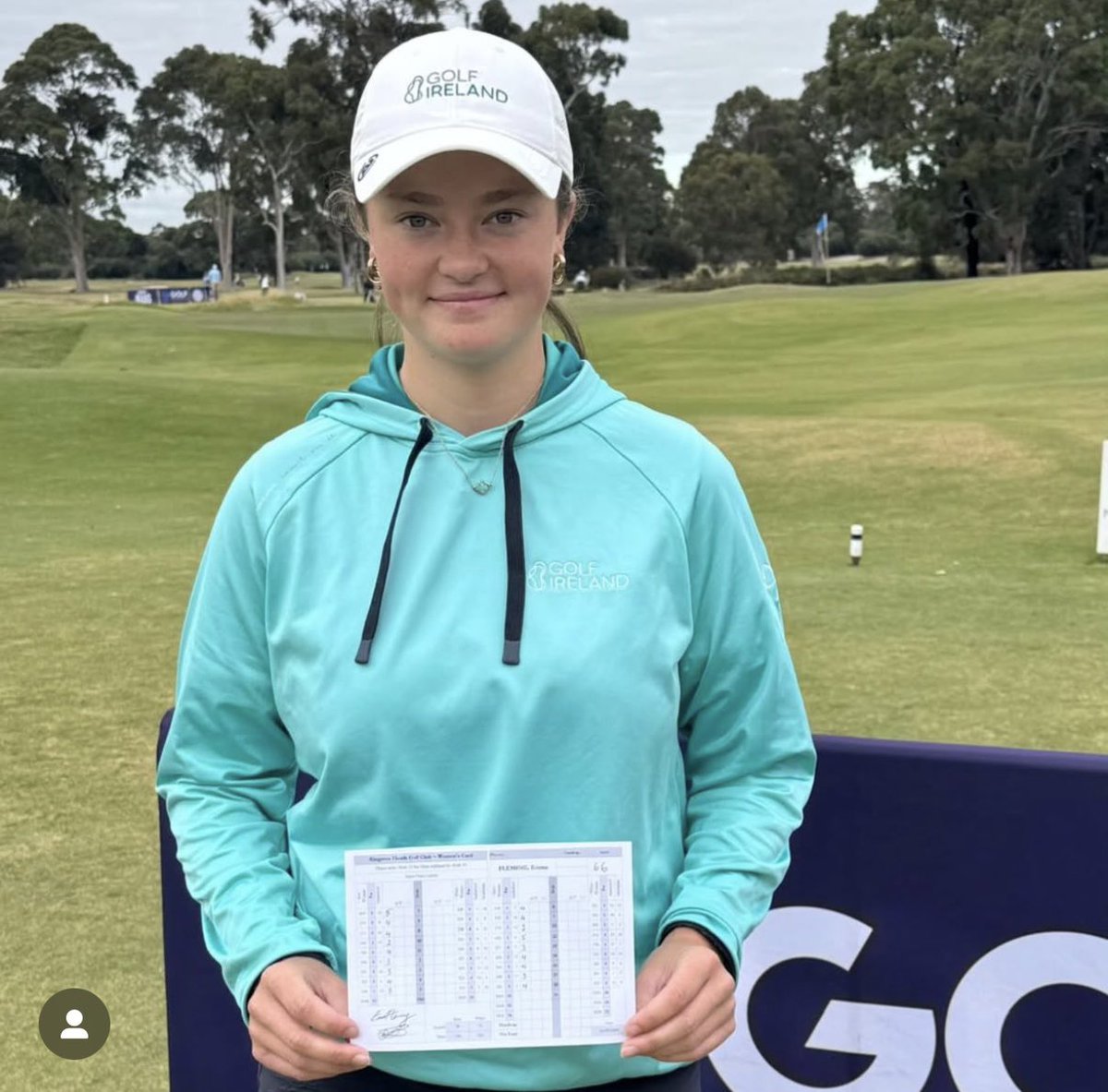 ElmParkGolfClub's tweet image. Congratulations to our own Emma Fleming. #courserecord @KingstonHeathGC @amateur_info